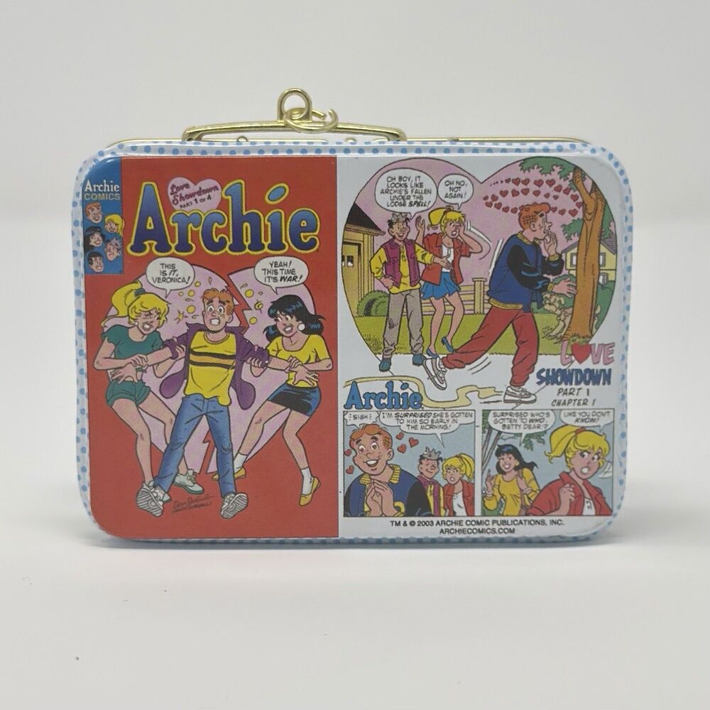 Vintage Archie Lunch Box Ornament Carlton Cards 2003 NIB Complete Set - Picture 5 of 14